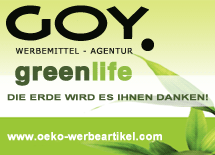 GOY green life �ko Werbeartikel